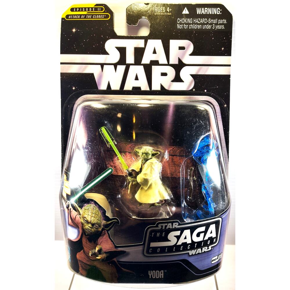 Star Wars Saga Collection Episode II: Attack of the Clones YODA, New, See Pics!